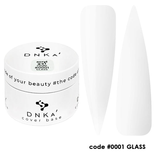 Dnka Acryl Gel #0001 Glass (clear), 30 ml