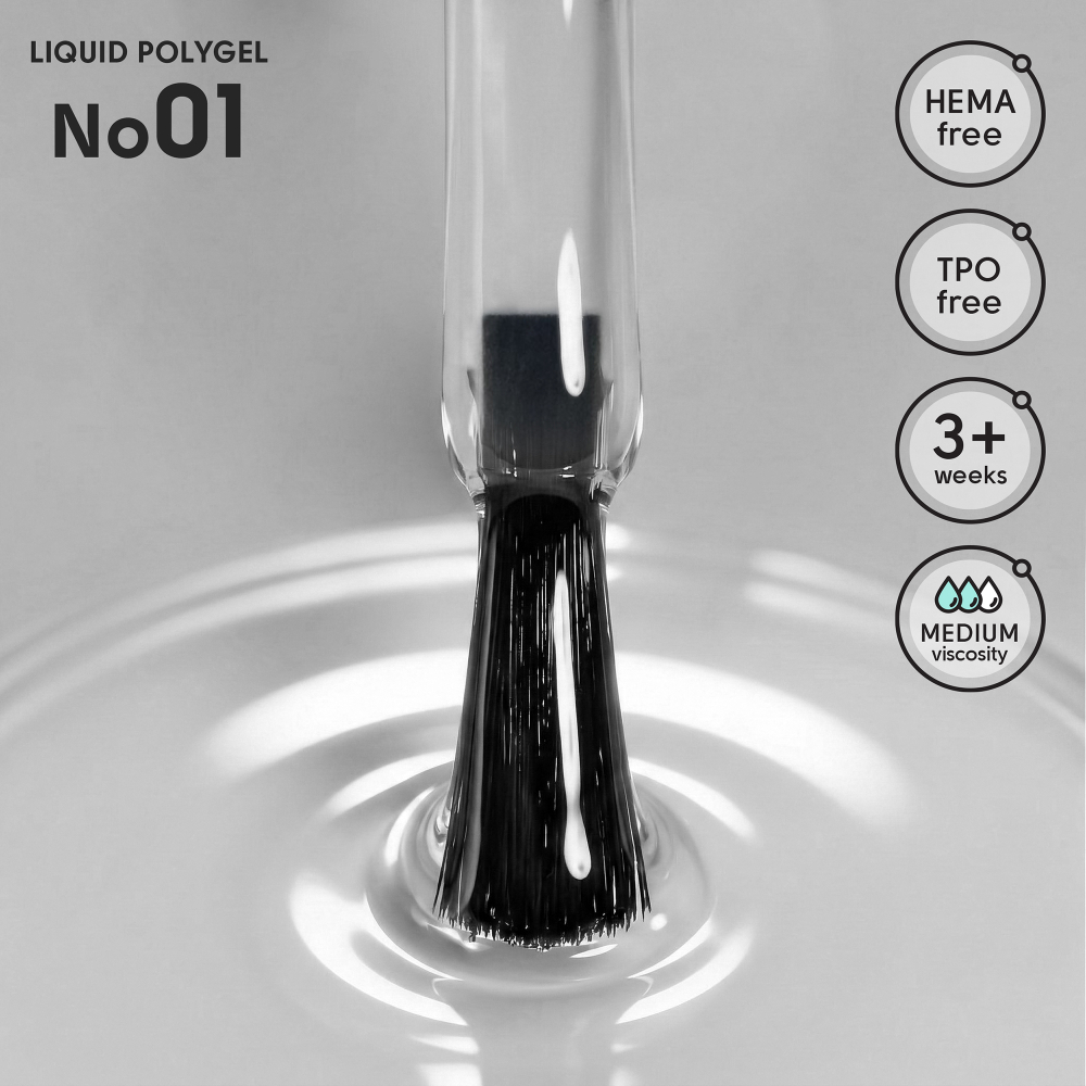 Shelly Liquid Polygel 01, 12 ml