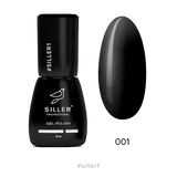 Siller Gel Polish 1 (black), 8 ml