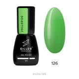 Siller Gel Polish No. 126 (light green), 8 ml