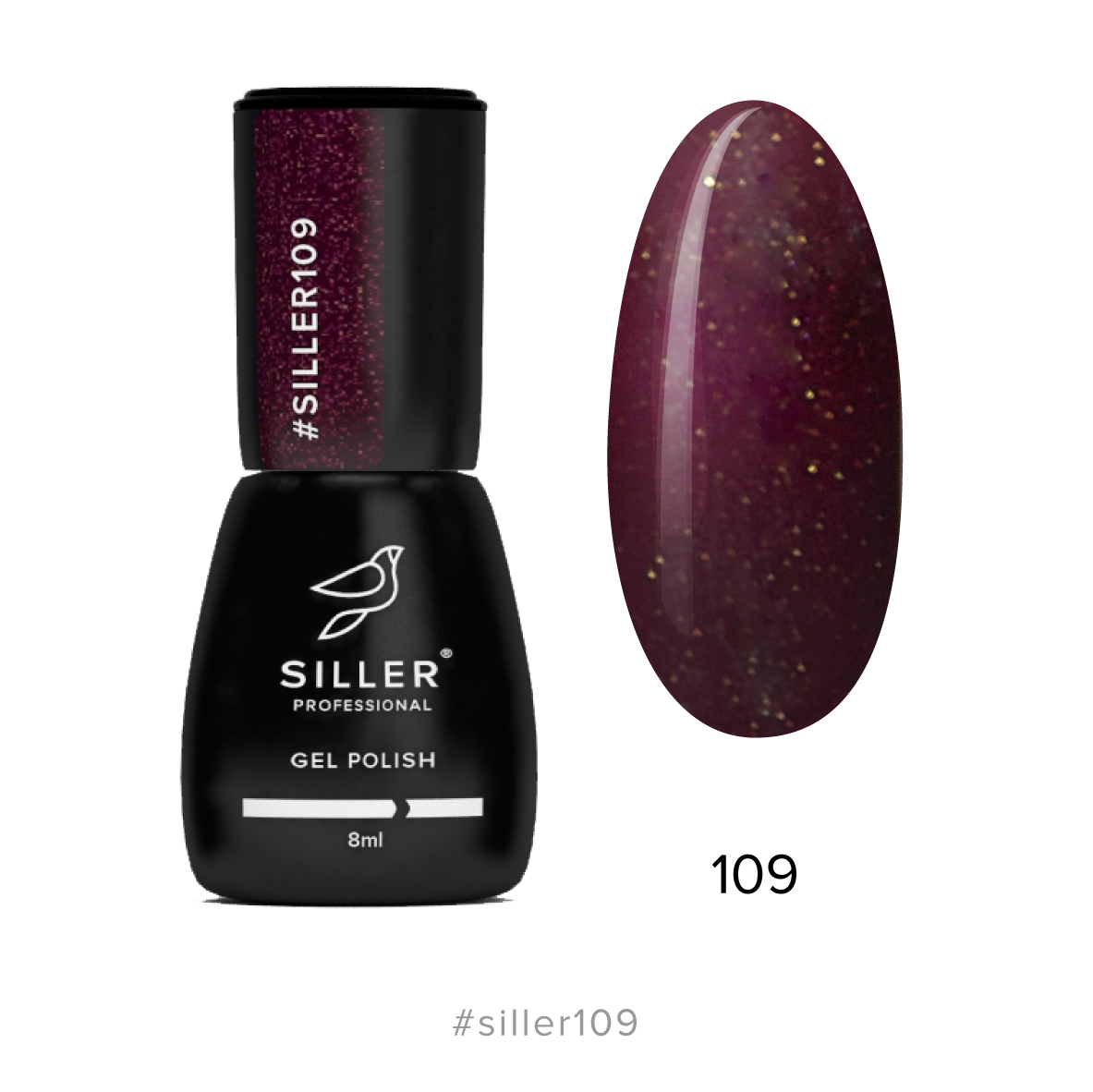 Siller Gel Polish No. 109, 8 ml