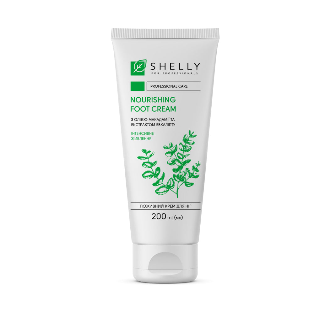 Shelly Nourishing Foot Cream (Macadamia Oil and Eucalyptus Extract), 200 ml