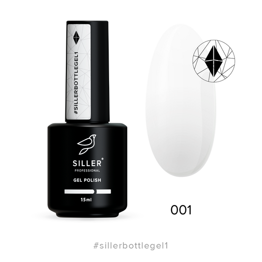 Siller Bottle Gel No. 1 – gel (white), 15 ml