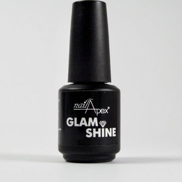NailApex Glam Shine Top Gel No Tack Finish 15ml