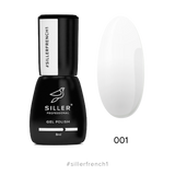 Siller French Gel Polish No. 1 (winter, translucent), 8 ml