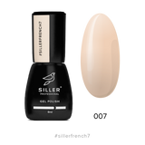 Siller French Gel Polish 7 (nude, translucent), 8 ml