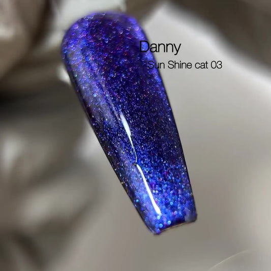 Danny Gel Polish Sun Shine Cat Eye 03, 12 ml