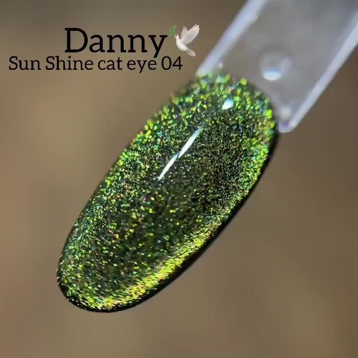 Danny Gel Polish Sun Shine Cat Eye 04, 12 ml