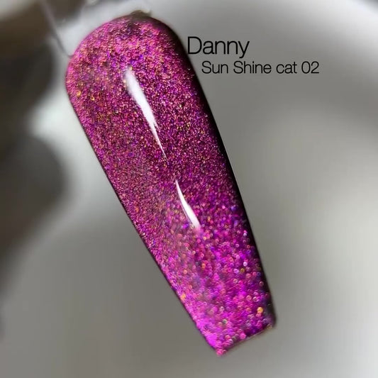 Danny Gel Polish Sun Shine Cat Eye 02, 12 ml