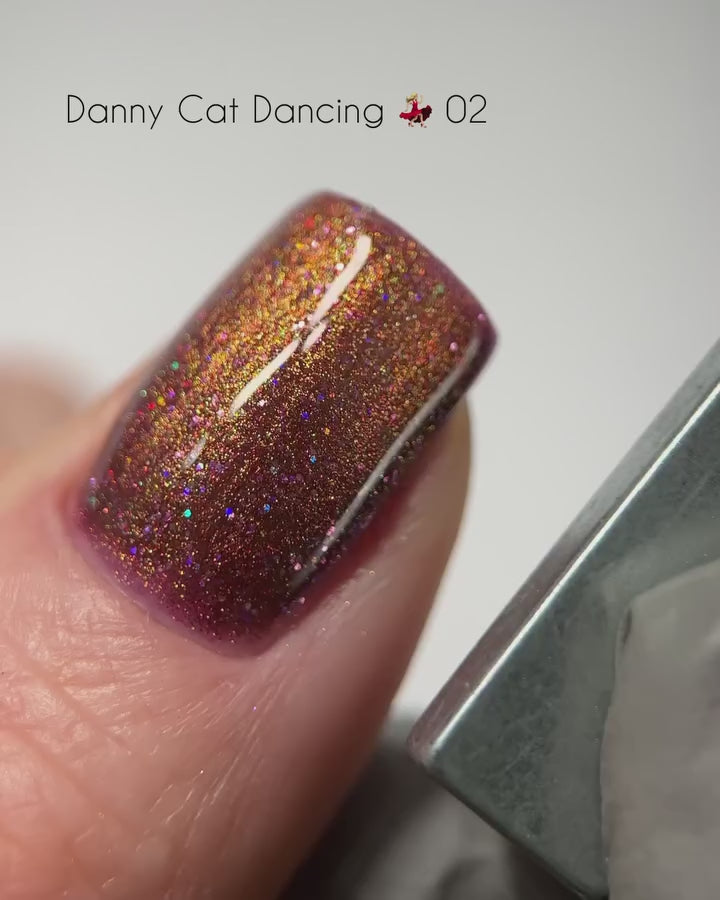 Danny Gel Polish Dancing Cat Eye 02, 8 ml