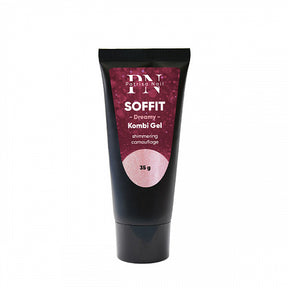 Soffit Dreamy combi gel shimmering warm nude camouflage, 35 gr
