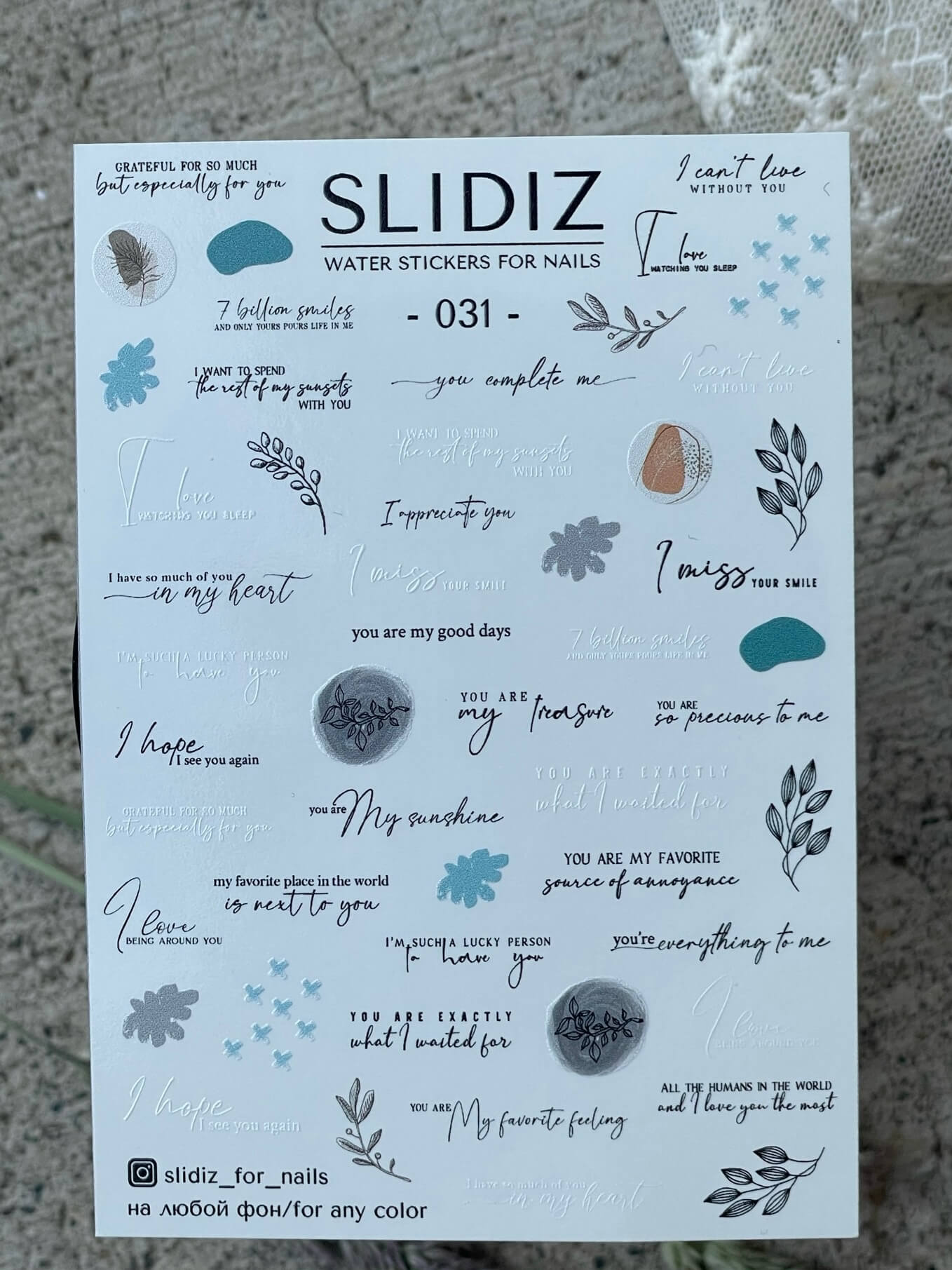 Sliders SLIDIZ No031