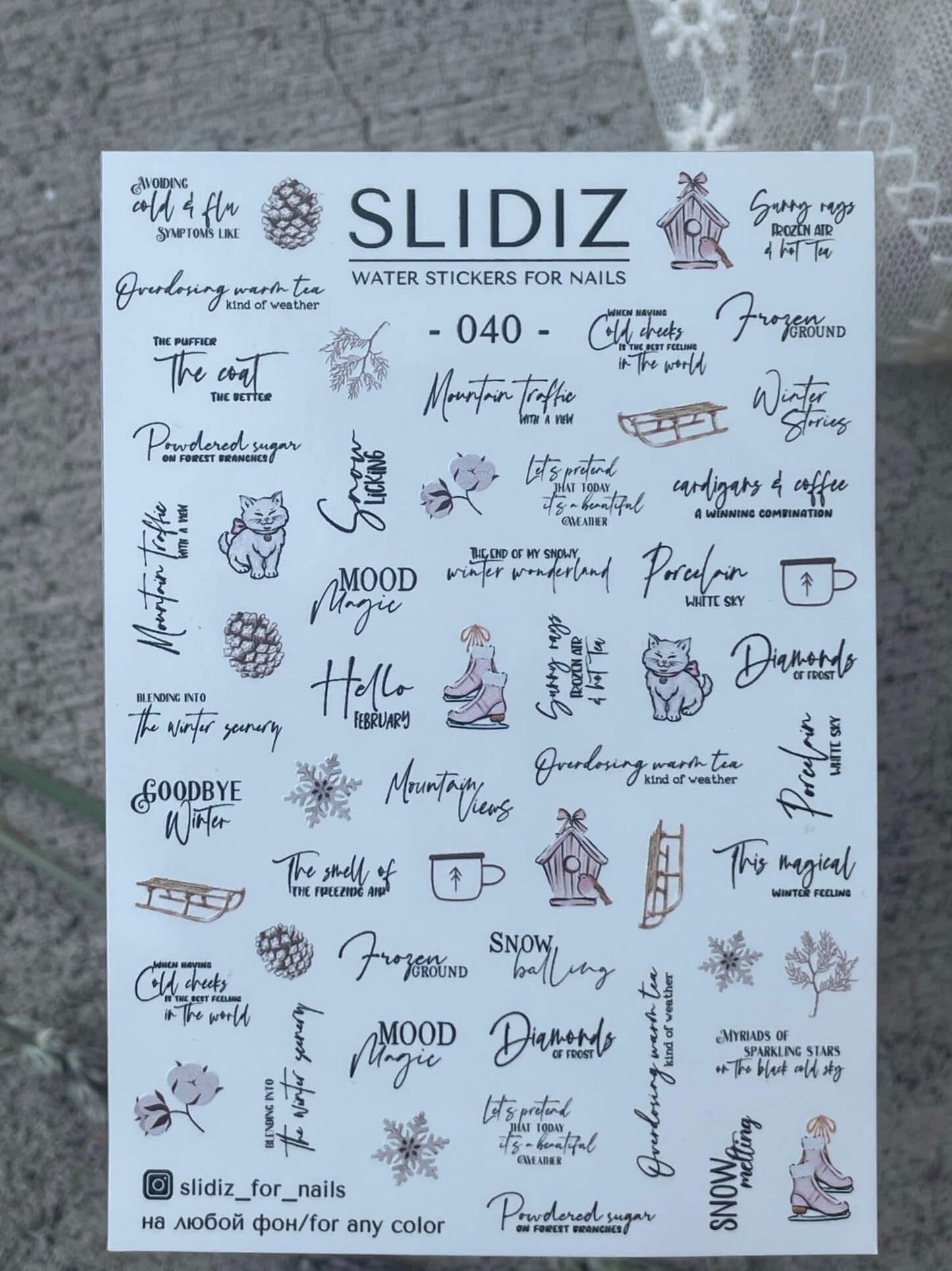 Sliders SLIDIZ No040