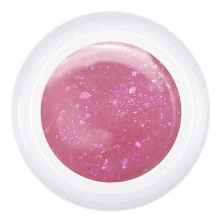 Deluxe Gel Pink opal - modeling gel with opal flakes