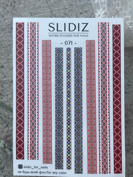 Sliders SLIDIZ No071