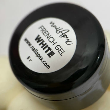 NAILAPEX French white gel paint
