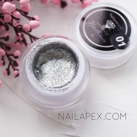 Nailapex gel paint «BRILLIANCE » 001, 5g